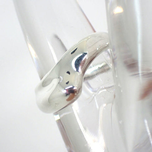 Full Heart Wave Ring Sterling Silver