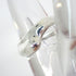 Full Heart Wave Ring Sterling Silver