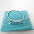 Mesh Moon Charm Half Bracelet Sterling Silver