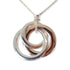 Pendant Necklace Metal and Sterling Silver