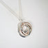 Pendant Necklace Metal and Sterling Silver
