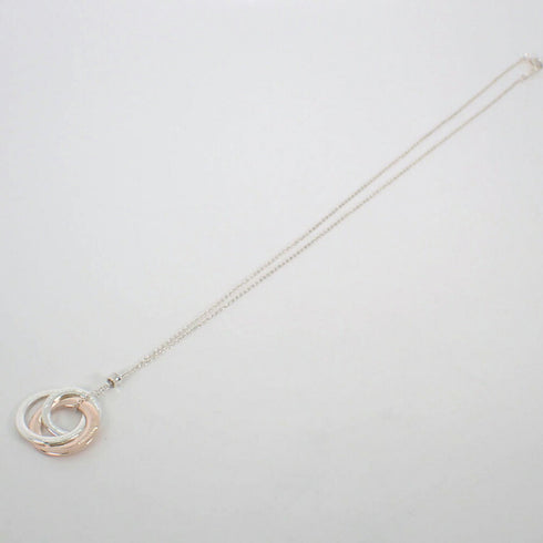 Pendant Necklace Metal and Sterling Silver