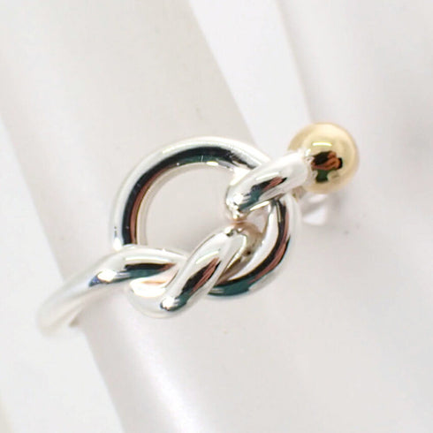 Ring Sterling Silver and 18K Yellow Gold