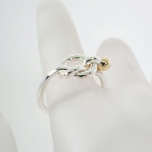 Ring Sterling Silver and 18K Yellow Gold