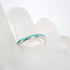 Ring Sterling Silver with Blue Enamel
