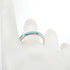 Ring Sterling Silver with Blue Enamel