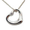 Pendant Necklace Sterling Silver with Diamond