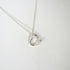 Pendant Necklace Sterling Silver with Diamond