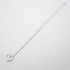 Pendant Necklace Sterling Silver with Diamond