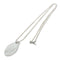 Return To Tiffany Oval Pendant Necklace Sterling Silver