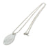 Return To Tiffany Oval Pendant Necklace Sterling Silver