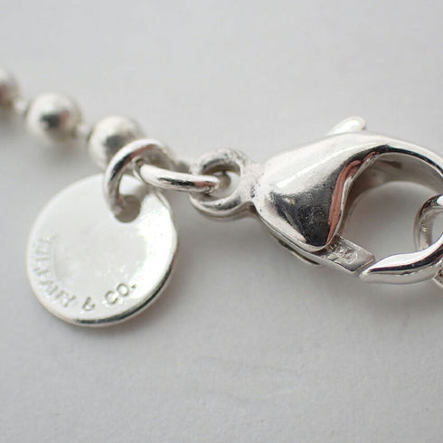 Return To Tiffany Oval Pendant Necklace Sterling Silver