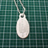 Return To Tiffany Oval Pendant Necklace Sterling Silver