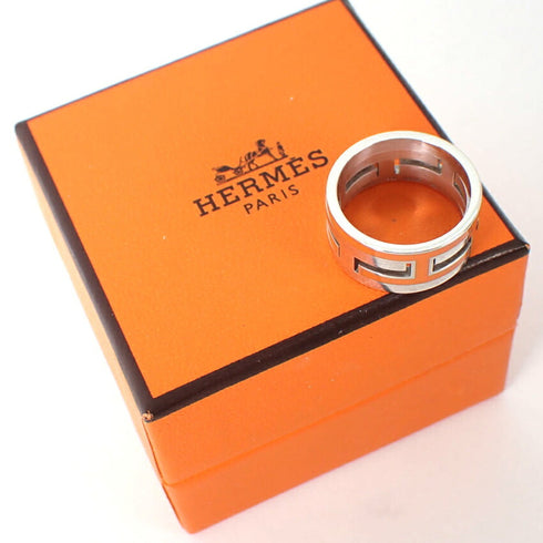 Cage H Band Ring Sterling Silver
