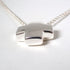 Roman Cross Pendant Necklace Sterling Silver