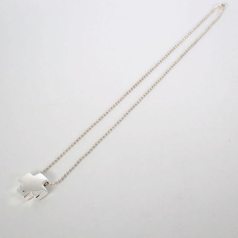 Roman Cross Pendant Necklace Sterling Silver