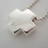 Roman Cross Pendant Necklace Sterling Silver