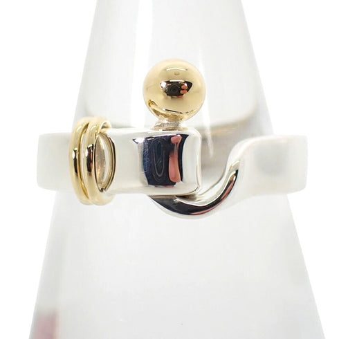 Ring Sterling Silver and 18K Yellow Gold
