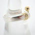 Ring Sterling Silver and 18K Yellow Gold