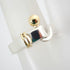 Ring Sterling Silver and 18K Yellow Gold