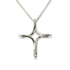 Cross Pendant Necklace Sterling Silver