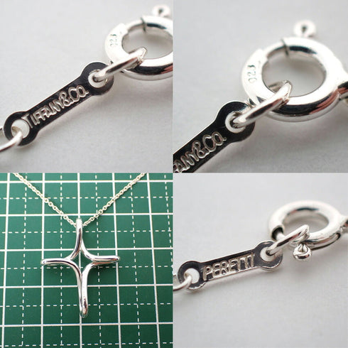 Cross Pendant Necklace Sterling Silver