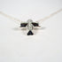 Tenderness Cross Pendant Necklace Sterling Silver