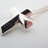 Tenderness Cross Pendant Necklace Sterling Silver