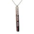 1837 Bar Pendant Necklace Sterling Silver