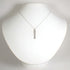 1837 Bar Pendant Necklace Sterling Silver