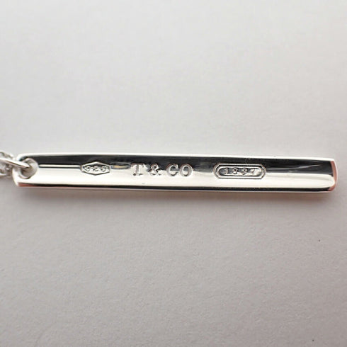1837 Bar Pendant Necklace Sterling Silver