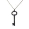Key Pendant Necklace Sterling Silver
