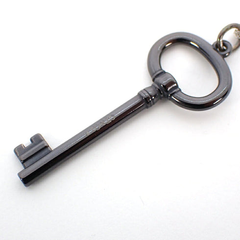 Key Pendant Necklace Sterling Silver