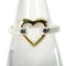 Band Ring Sterling Silver and 18K Yellow Gold