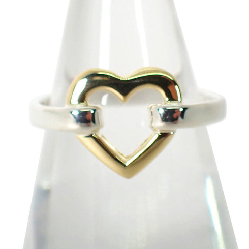 Band Ring Sterling Silver and 18K Yellow Gold