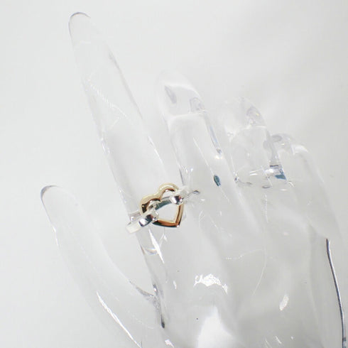 Band Ring Sterling Silver and 18K Yellow Gold