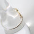 Band Ring Sterling Silver and 18K Yellow Gold