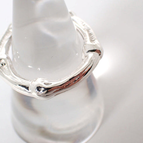 Bamboo Ring Sterling Silver