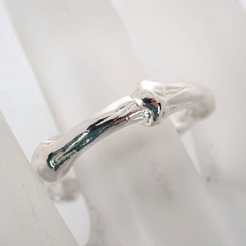 Bamboo Ring Sterling Silver