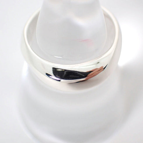 Knife Edge Ring Sterling Silver