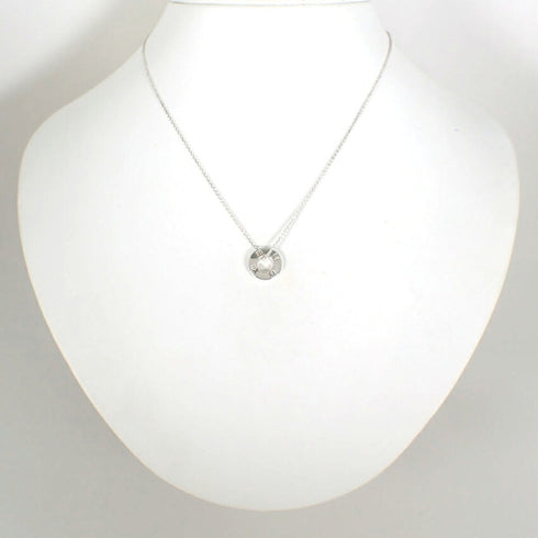 Atlas Pendant Necklace Sterling Silver