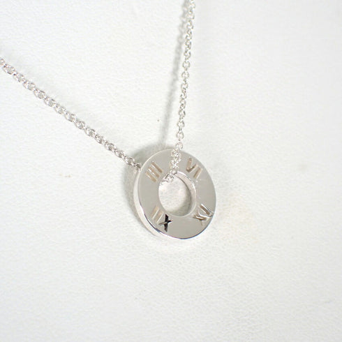 Atlas Pendant Necklace Sterling Silver
