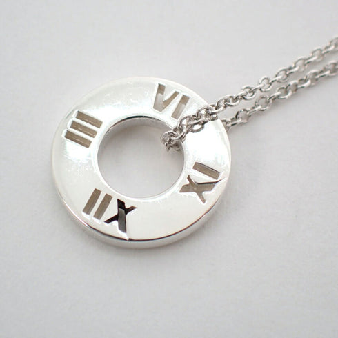 Atlas Pendant Necklace Sterling Silver