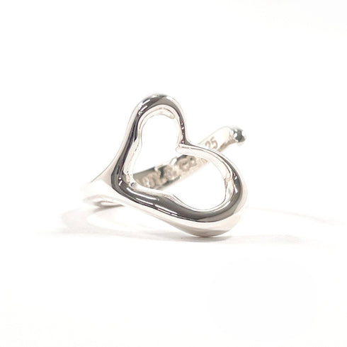 Open Heart Ring Sterling Silver