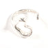 Open Heart Ring Sterling Silver