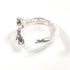 Open Heart Ring Sterling Silver