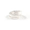 Spiral Snake Ring Sterling Silver