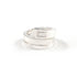 Spiral Snake Ring Sterling Silver