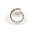 Spiral Snake Ring Sterling Silver