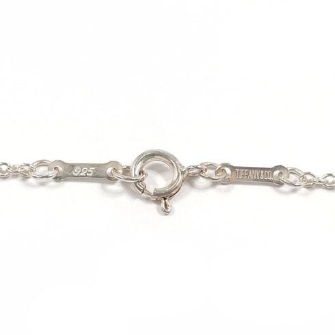 Open Heart Pendant Necklace Sterling Silver 9mm
